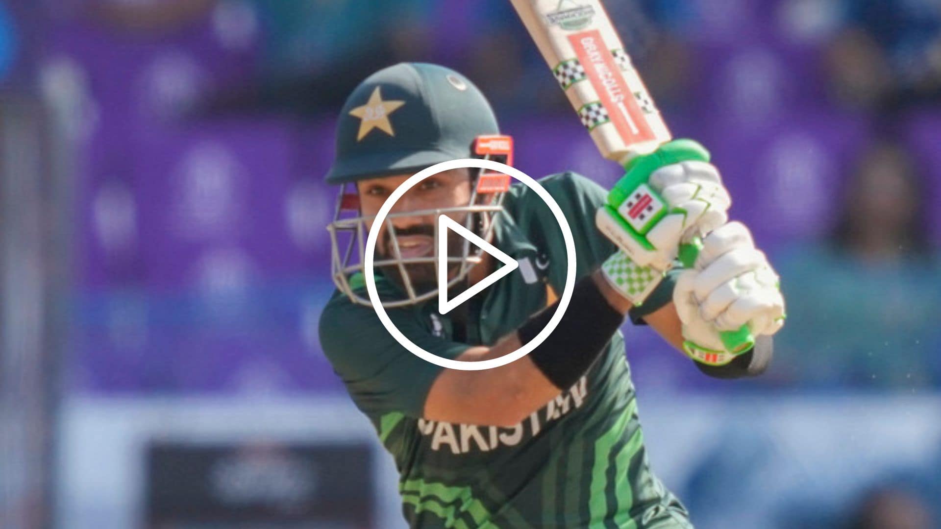 [Watch] Mohammad Rizwan Rescues Pakistan with a Half-Century After Top Order Collapse